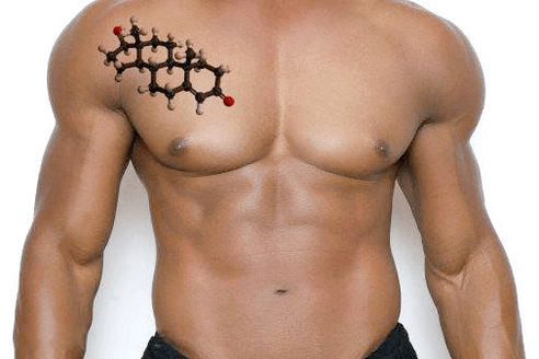 handsome man's torso